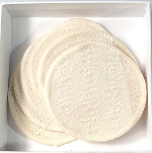 "4er Pack"Waschbare Reinigungs-Pads aus Biobaumwolle - BLS Organic