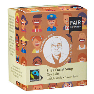 Fair Squared Shea Facial Soap Dry Skin - 2x80gr. - Fair Squared
