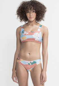 Bikini Slip Caparica - Reversible Surf Bikini - Sakura / Lemon Print - boochen