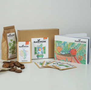 Bio-Saatgut-Set für das ganze Jahr - Jahresbox "Gartenjahr" - Rankwerk