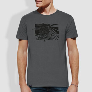 Herren T-Shirt, "Aussicht" - little kiwi