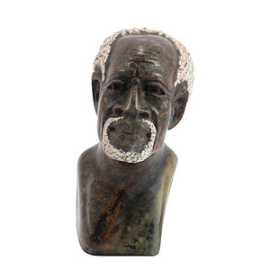 Old Men - Steinkunst aus Afrika - M - Little Zim