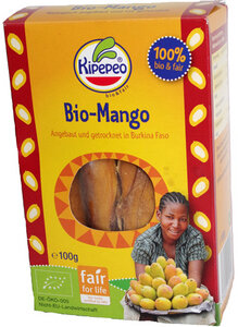 Bio Trockenfrüchte - Mango - 100g - Kipepeo
