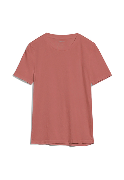 LIDAA - Damen T-Shirt aus Bio-Baumwolle cinnamon rose