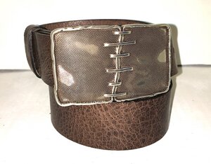 MONTREAL - Handgemachter Ledergürtel  - SaSch belt & bags