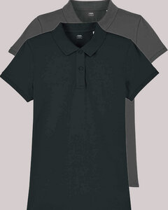 2er Pack Damen Poloshirt aus Bio-Baumwolle, fair gehandelt, versch. Farbkombi - YTWOO