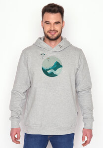 Hooded Sweater Star Nature Sky Diver - GREENBOMB