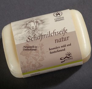 zertifizierte Schafmilch Naturseife  - Saling Naturprodukte
