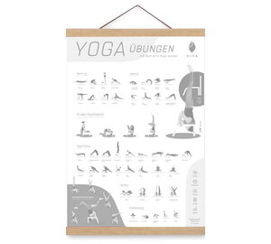 Magnetische Posterleiste / Bilderleiste für A2 42cm aus Buchenholz - SIYA