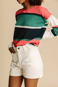 Multicolor Shebelle Sweater - thinking mu