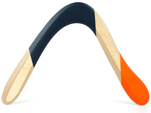 WINDER - windstabiler Holzbumerang für Rechtshänder*in - LAMEY bumerang