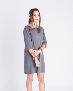 Damen Kleid aus Bio-Baumwolle - 3/4 Arm  - Degree Clothing