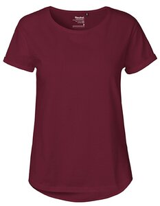 Damen Roll Up Sleeve T-Shirt von Neutral Bio Baumwolle Rollärmel - Neutral