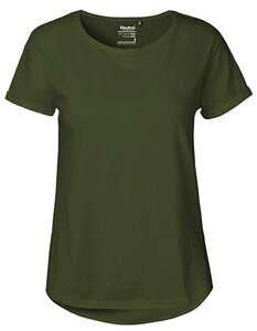 Damen Roll Up Sleeve T-Shirt von Neutral Bio Baumwolle Rollärmel - Neutral®