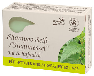 Shampoo-Seife Brennnessel - Saling Naturprodukte