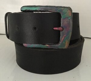 RAINBOW - Handgemachter Ledergürtel  - SaSch belt & bags