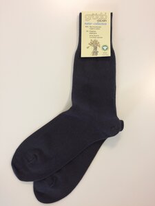 Comfort Socke, Venen Socke, schwarz oder dunkelgrau 52162 unisex - grödo
