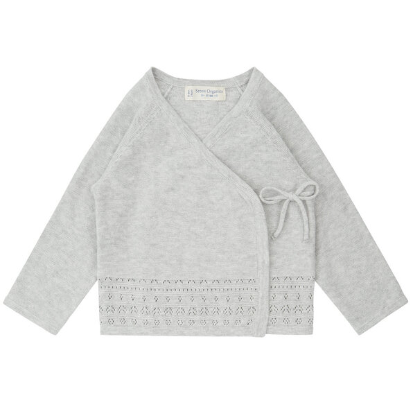 Baby Wickel Jacke *P. Picasso* Gots Baumwoll Strick | Sense Organics