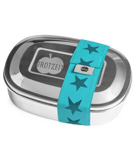 Edelstahl Lunchbox Magic, mit herausnehmbarem Trennsteg - Brotzeit