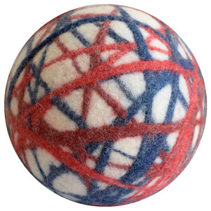 Filzball bunt Made in Germany - Weicher Spielball für drinnen - Lou-i