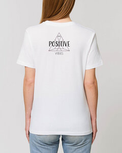 Bio Unisex Rundhals T-Shirt "Create - Positive Vibes"  - Human Family