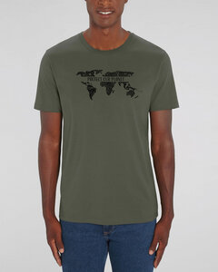 Bio Unisex Rundhals T-Shirt "Protect our Planet"  - Human Family