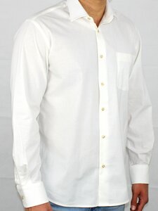 Herren Hemd aus Bio-Baumwolle Classic Business Hemd - RIBESSE