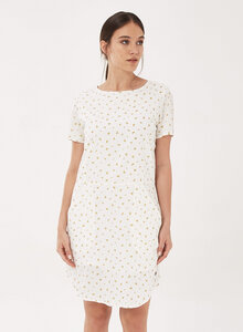 Kleid aus Bio-Baumwolle mit Allover-Print - ORGANICATION