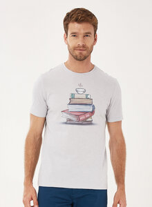  T-Shirt aus Bio-Baumwolle mit Print - ORGANICATION