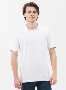Poloshirt aus Bio-Baumwolle mit V-Ausschnitt - ORGANICATION