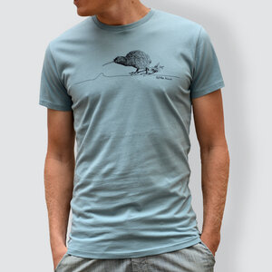 Herren T-Shirt, 'Kiwi' - little kiwi