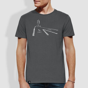Herren T-Shirt, "Kreuzung" - little kiwi