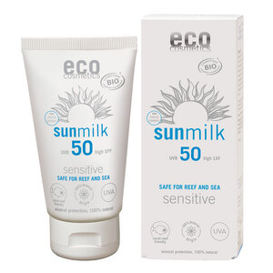 Sonnenmilch mit Himbeere und Granatapfel - eco cosmetics