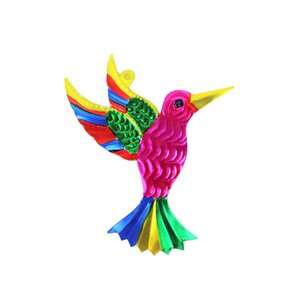 Wanddeko Kolibri bunt  - Mitienda Shop