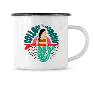 Mermaid Coffeemug / Emaille Becher - Zeachild