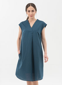 Kleid aus Leinen mit Bio-Baumwolle - ORGANICATION
