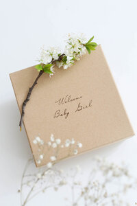 NoniKids Geschenkebox * One Little Year * rose | GOTS & Bio - NoniKids Berlin