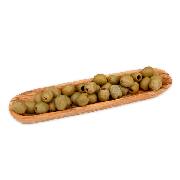 Olivenholz erleben Brotschale aus Olivenholz ca. 25 cm