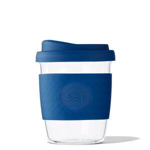 Coffee to go Becher aus mundgeblasenem Glas (8oz / 236ml) - SoL Cups