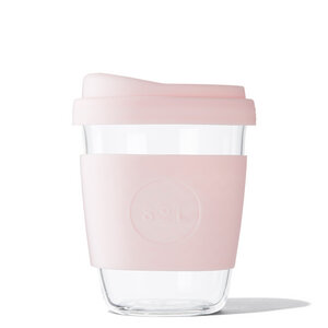 Glaskaffeebecher to go – leicht, plastikfrei, mundgeblasen (12oz / 355ml) - SoL Cups