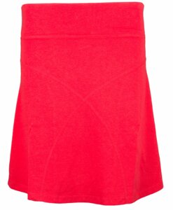 Daily Skirt aus Hanf - chili red - Uprise