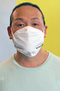 Mund- und Nasen- Maske aus Bio Baumwolle | Face Mask #STAYSAFE - recolution