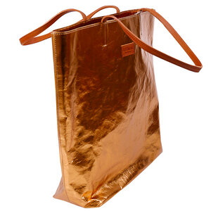 Italienische Handtasche/Shopper Tosca - aus Zellulose im Lederlook - Uashmama