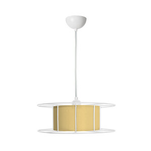 Hängeleuchte Spool upcycling Basic weiss - Tolhuijs Design
