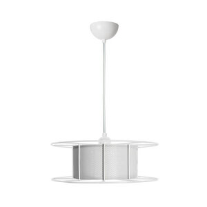 Hängeleuchte Spool upcycling Basic weiss - Tolhuijs Design