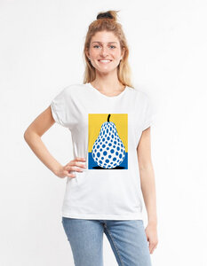 Damen T-Shirt aus Eukalyptus Faser "Laura" | Birne - CORA happywear