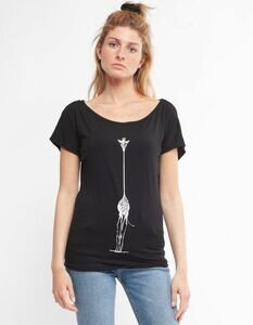Damen T-Shirt aus Eukalyptus "Elisabeth" | Giraffe - CORA happywear