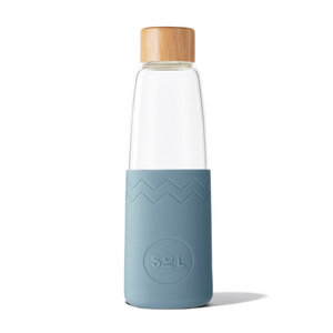 Trinkflasche aus mundgeblasenem Glas – SoL Bottle (850ml) - SoL Cups