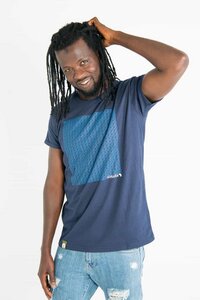 Uhuru - Männer Bio T-shirt - Blau - Maishameanslife
