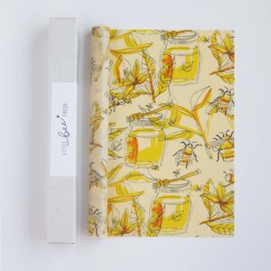 Bio-Bienenwachstuch Rolle - little bee fresh